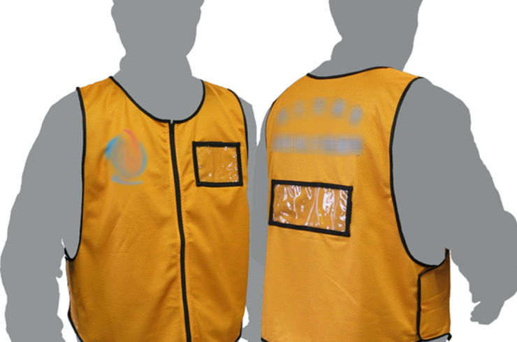 黄色いゼッケン